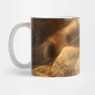 Brown dog face with eyes and snout Mug